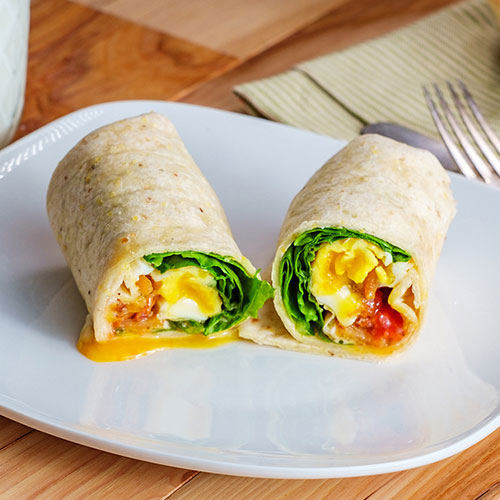 Wrap-con-huevo-y-champinones