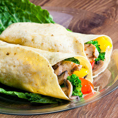 wrap-de-pollo-y-champinones